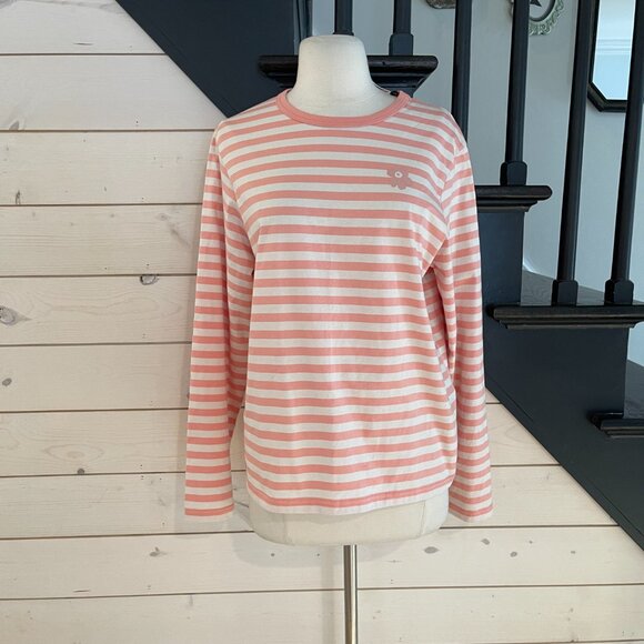 035  Marimekko Kioski Tasaraita Relaxed Long Sleeve NWOT Size Small - Picture 3 of 7